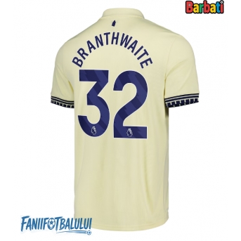 Everton Jarrad Branthwaite #32 Tricou Fotbal Replică 2025-26 Barbati Deplasare